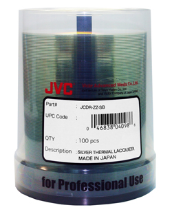 JVC Taiyo Yuden Silver Thermal CD-R